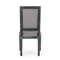 Dining Chair Grey Fabric