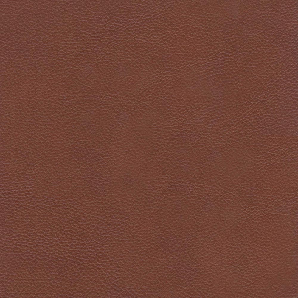 Maui Leather Ottoman Brown Memory Foam Genuine Leather