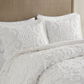 Comforter Mini Set Ivory King King Ivory Cotton