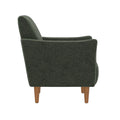 Lexi Green Accent Chair Green Foam Engineered Wood