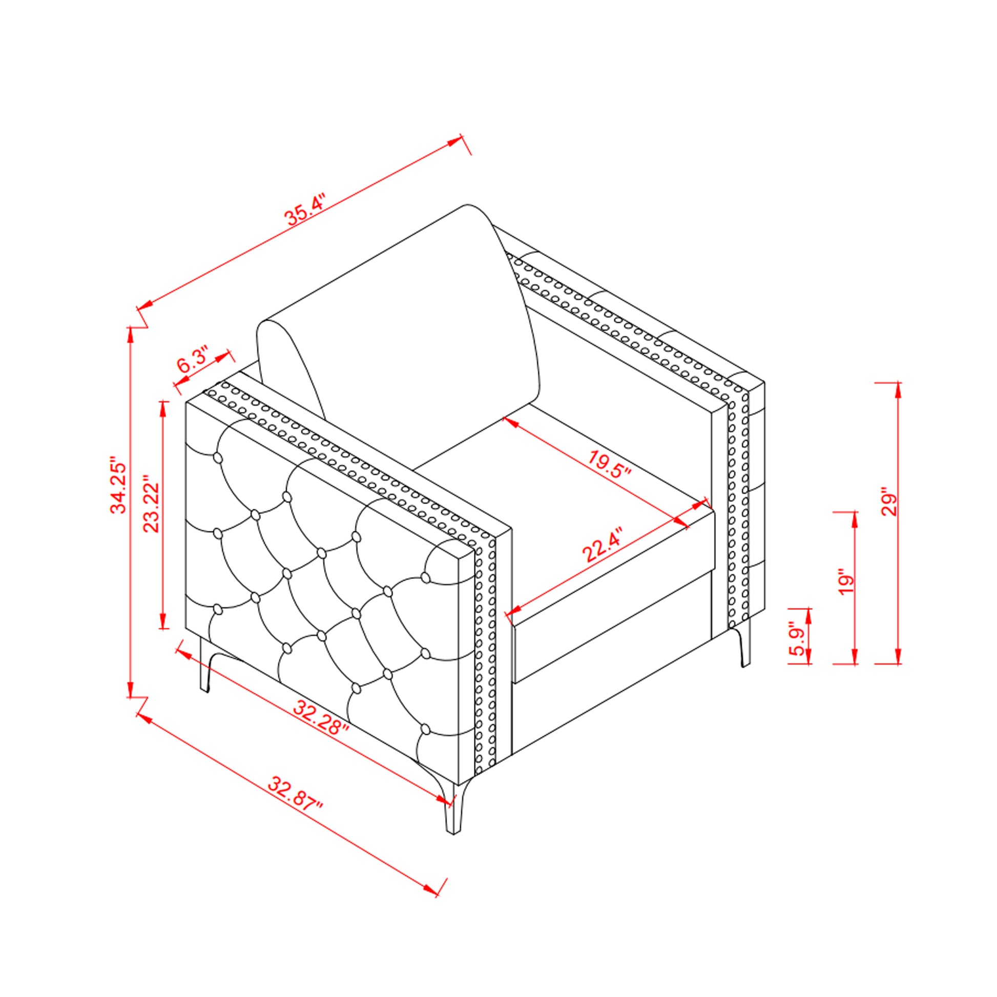 Accent Chair For Living Room Upholstered Arm Chair With Metal Legs Navy Blue Velvet Navy Blue Foam Fabric