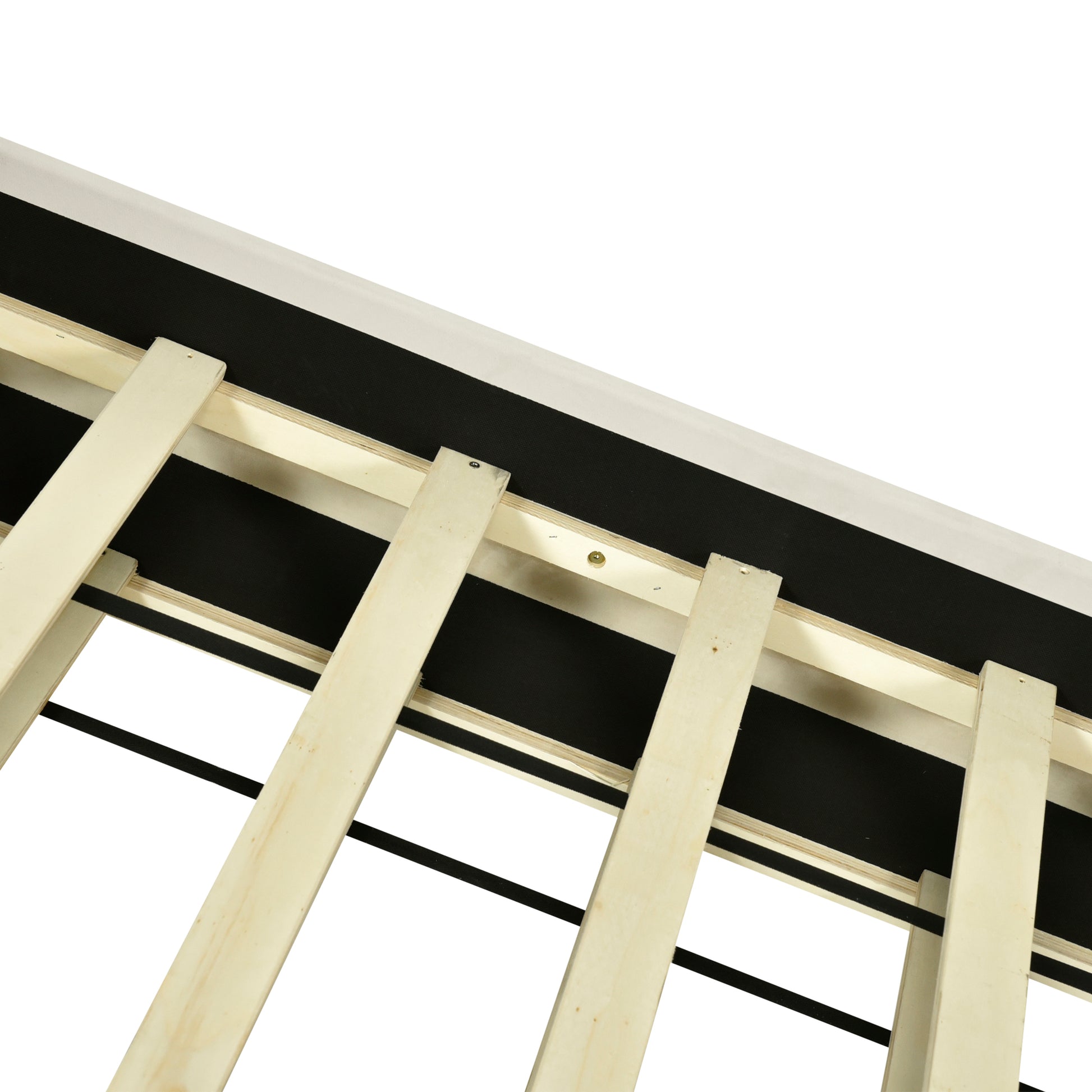 Queen Size Velvet Storage Platform Bed, With 2 Big Drawers, Twin Xl Size Trundle And Led Light, Beige Beige Velvet