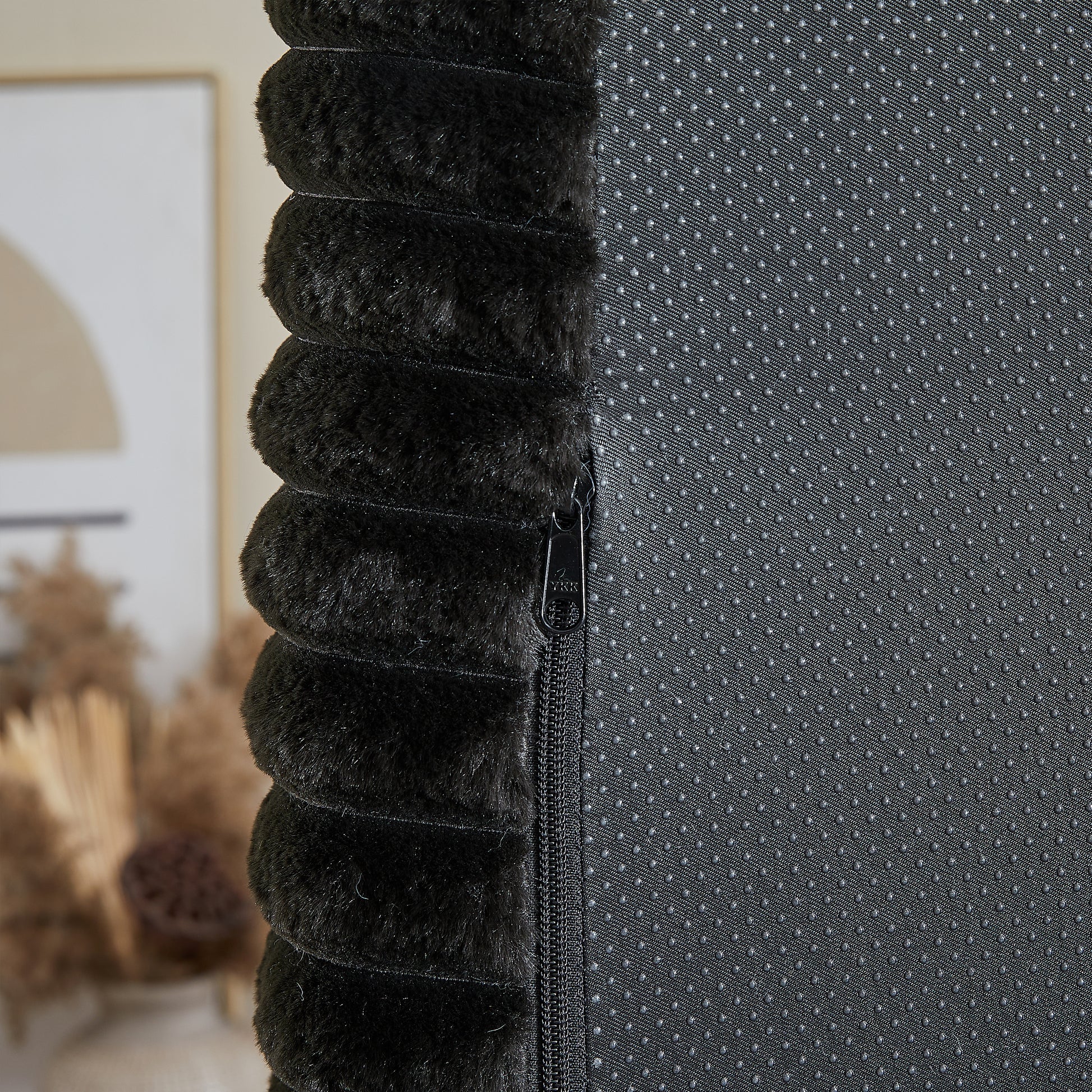 62.5 Inch Corduroy Sponge Sofa Lounge Chair,No Assembly Required,Fluffy Modern Sleeper Chair For Indoor Living Room Bedroom Black Foam Corduroy 1 Seat