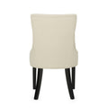 Cheney Dining Chair Kd Mp2 Set Of 2 Beige Fabric