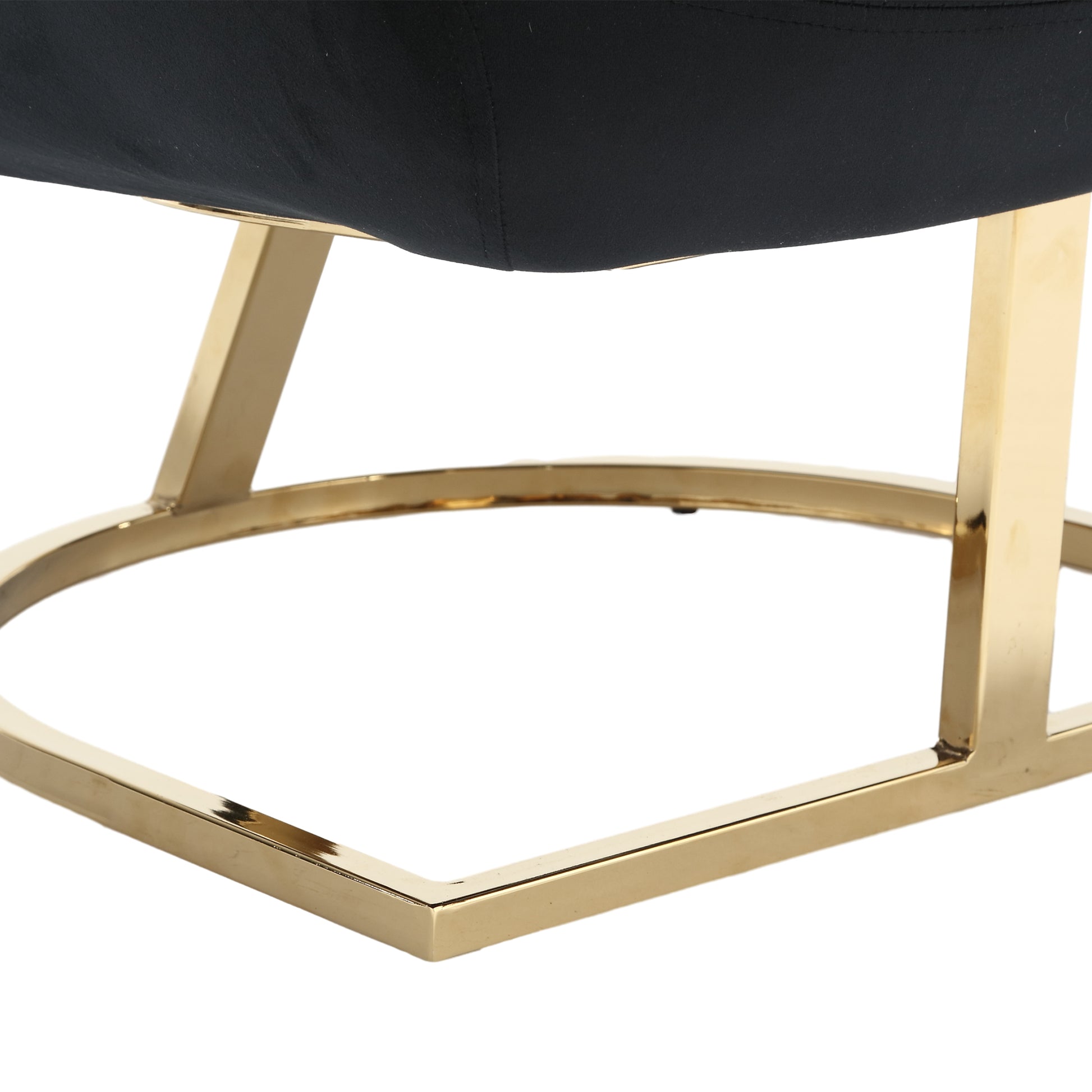 Coolmore Modern Chair With Velvet Fabric, Mid Century Chair With Wide Upholstered, Armchair For Living Room, Lounge, Bedroom Black Black Primary Living Space Foam Velvet