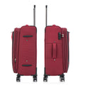 3 Piece Lightweight And Stylish Travel Suitcase 20 Inches, 26 Inches, 30 Inches. Durable And Easy To Carry Design, Ergonomic Interior For Both Men And Women.Wine Red Wine Red Fabric