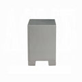 Platinum 2 Drawer Nightstand Grey 2 Drawers Bedroom Rectangle Drawers Mdf