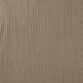 Solid Crushed Curtain Panel Pair 2 Pcs Window Panels Taupe Polyester