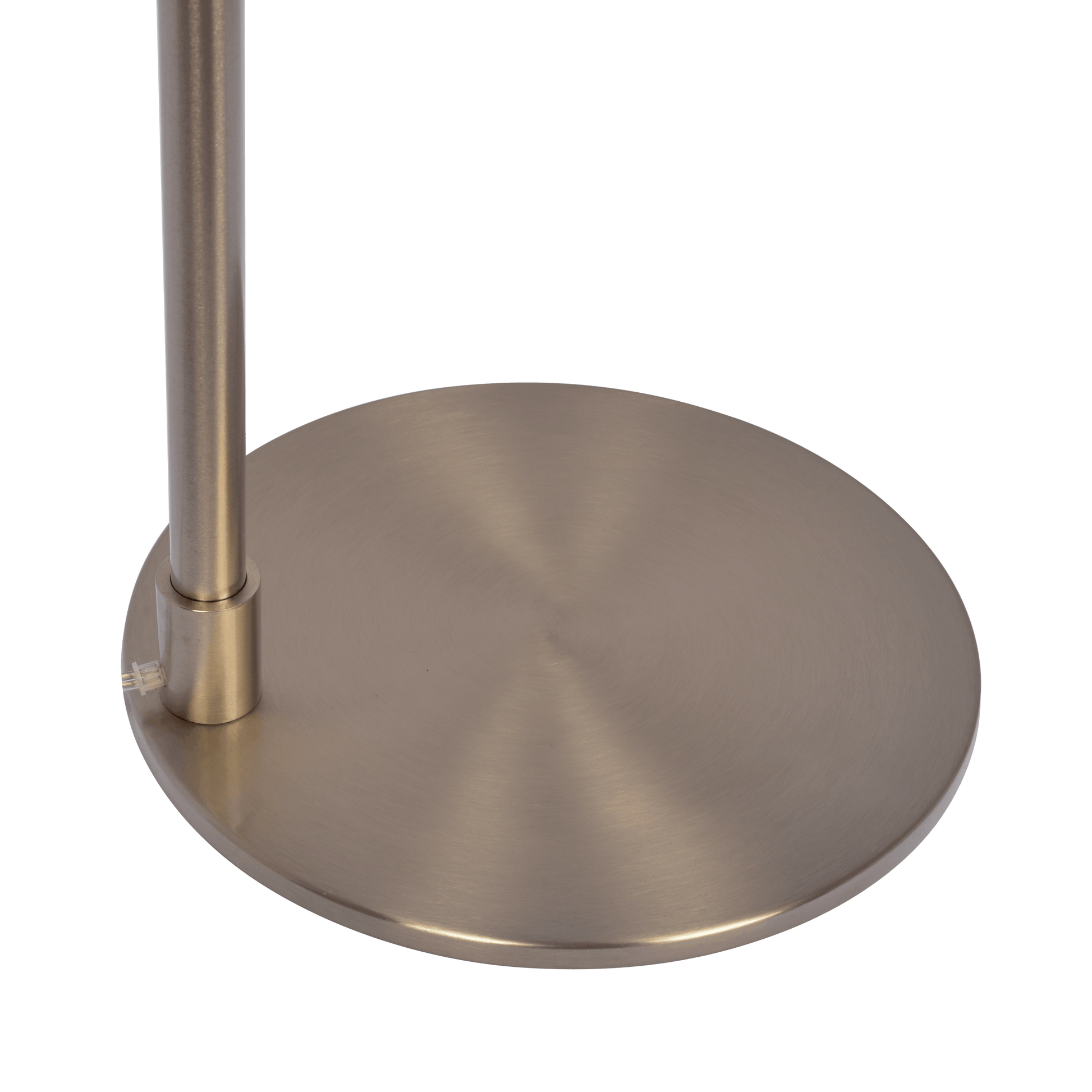 Serene Brushed Nickel Floor Lamp With Rotary Switch Metal Base White Linen Shade Brushed Nickel,White Linen,Metal