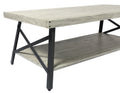 Douglas Gray Coffee Table Gray Solid Wood