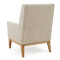 Kd Accent Chair Beige Fabric