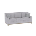 Honra Gray Sofa Gray Foam Engineered Wood 3 Seat