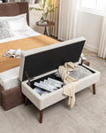 Storage Bench With Storage Bench For Bedroom End Of Bed Bench Foot Of Bed Bench Entryway Bench Storage Ottoman Bench 43.7