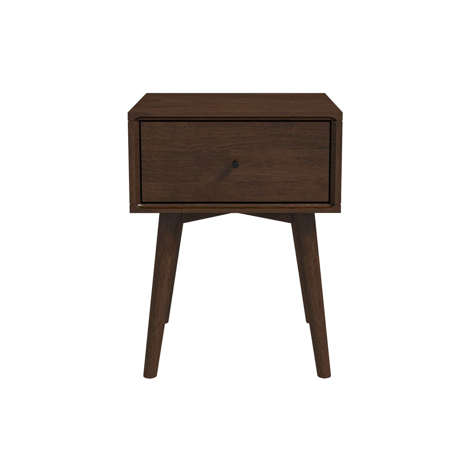 Avery Solid Wood Night Stand Brown Solid Wood