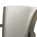 Williams 31In Swivel Bar Stool With Armrests, Natural White Linen White Foam Linen