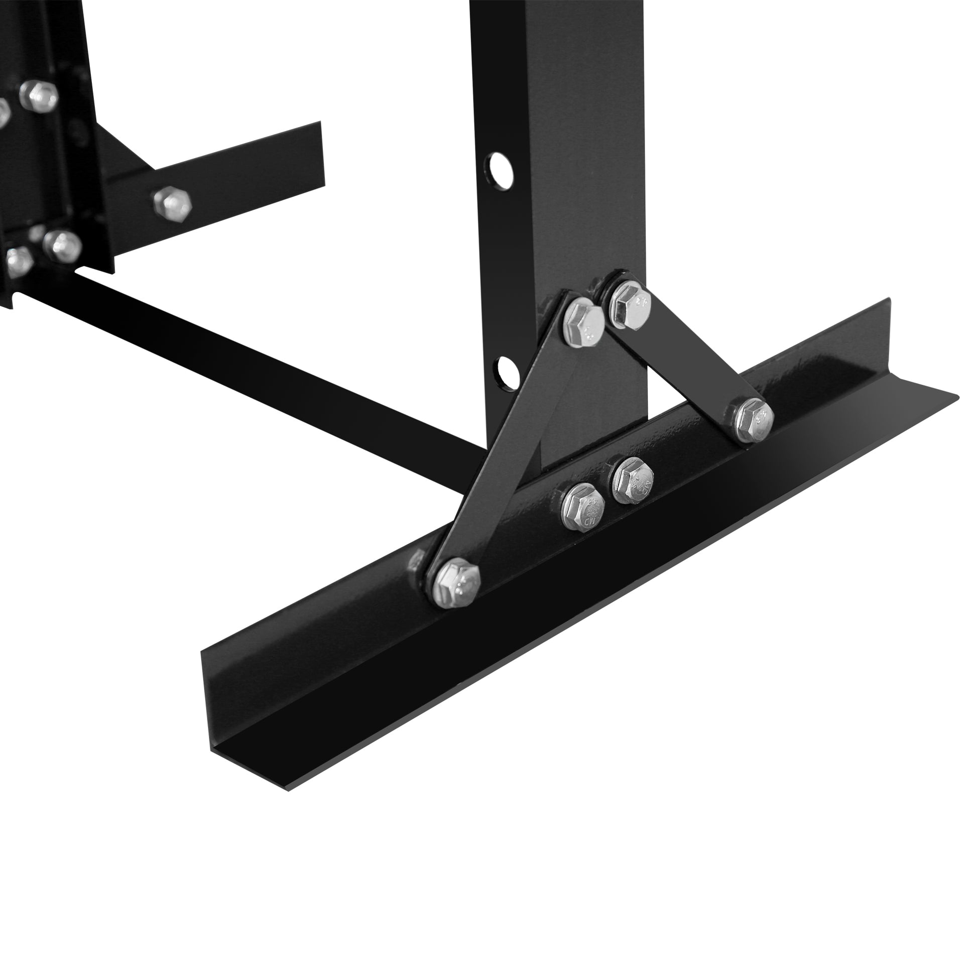 Hydraulic 12 Ton H Frame Garage Floor Adjustable Shop Press With Plates, 12T, Black Black Steel