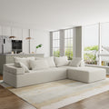 Modern Upholstered Sectional Sofa Couch Set,Modular 108