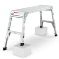 Aluminum Work Platform Large Size Step Stool Folding Portable Work Bench 40