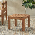 Temecula Side Table Brown Wood