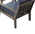 Grenada Club Chair Grey Leather