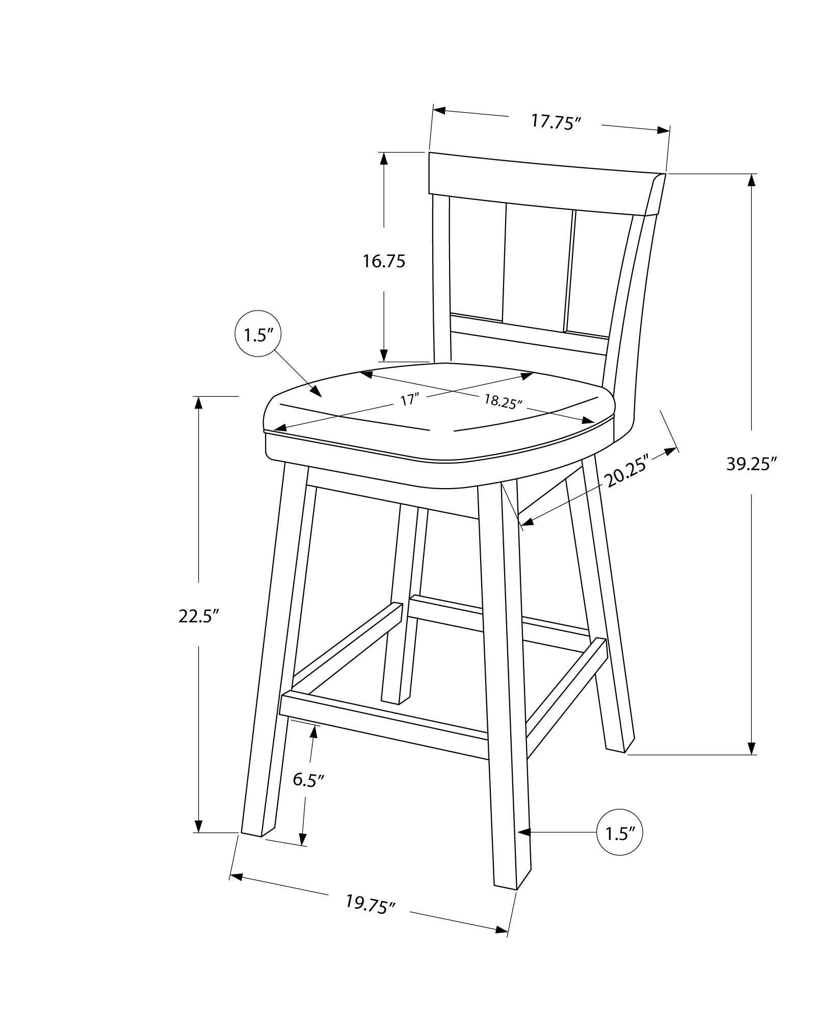 Bar Stool, Set Of 2, Swivel, Counter Height, Kitchen, White Wood, Grey Leather Look, Transitional White Foam Solid Wood