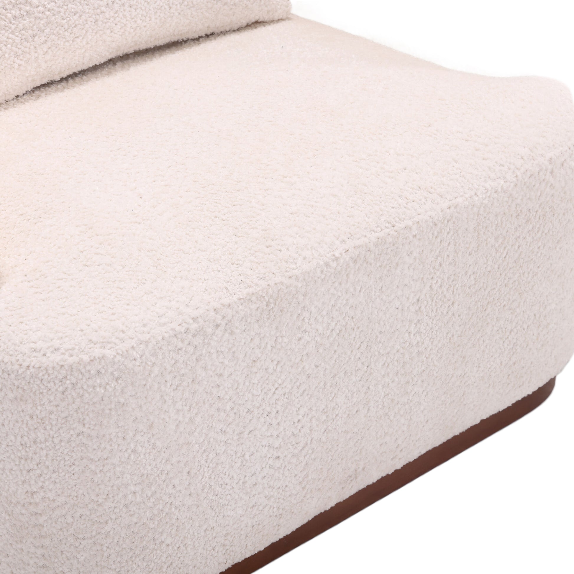 Coolmore Swivel Barrel Chair, Comfy Round Accent Sofa Chair For Living Room, 360 Degree Swivel Barrel Club Chair, Leisure Arm Chair For Nursery, Hotel, Bedroom, Office, Lounge White Boucle White Primary Living Space Foam Boucle