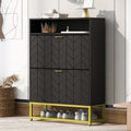 Shoe Cabinet With 2 Flip Drawers, And 2 Shelves -