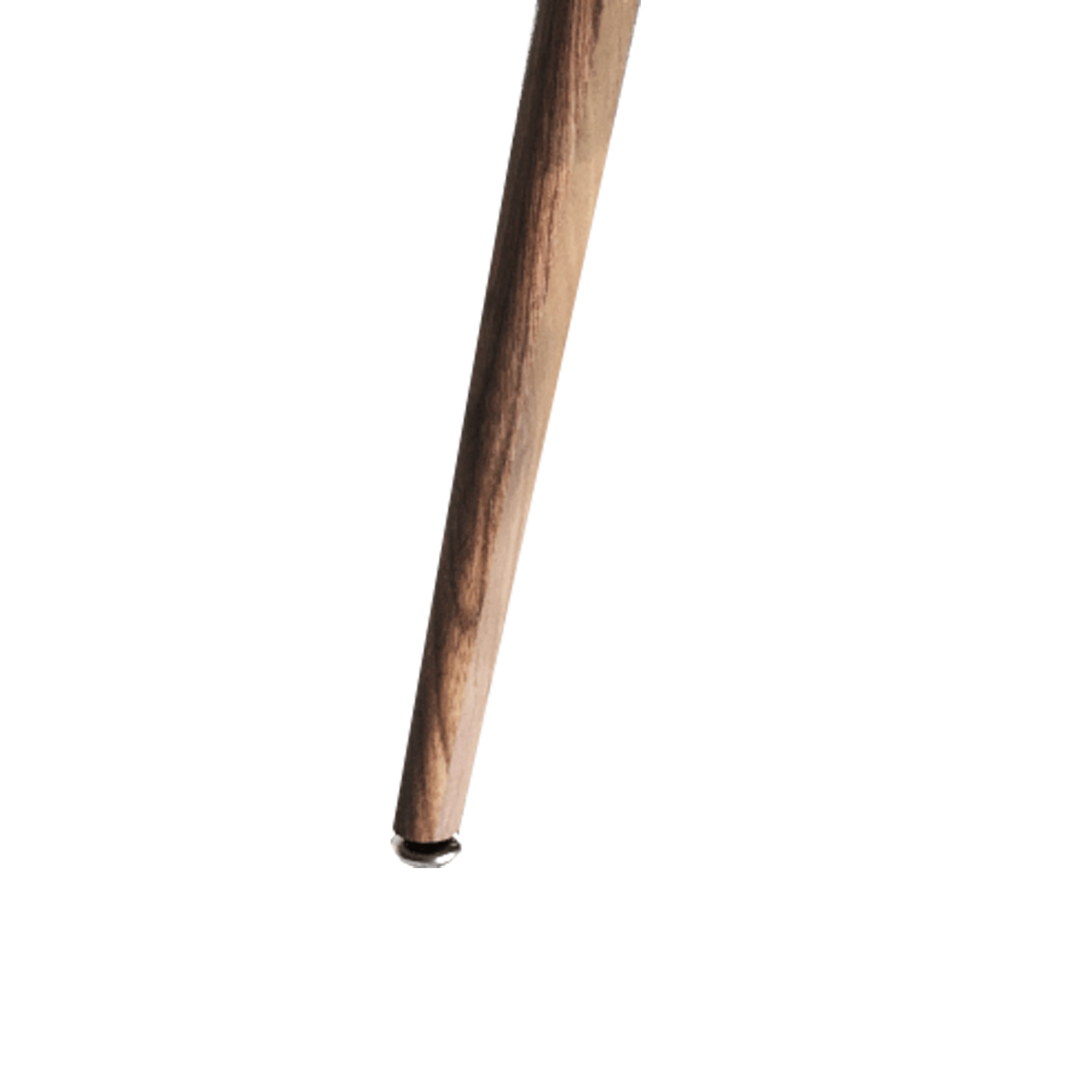 Modern Minimalist Mdf Desktop, Walnut Color Metal Legs, Small Sized Dining Table, Computer Desk, Office Desk, Kitchen Table, For 6 Seat.Suitable For Kitchen, Dining Room, Living Room Walnut Seats 4 Kitchen Round Mdf