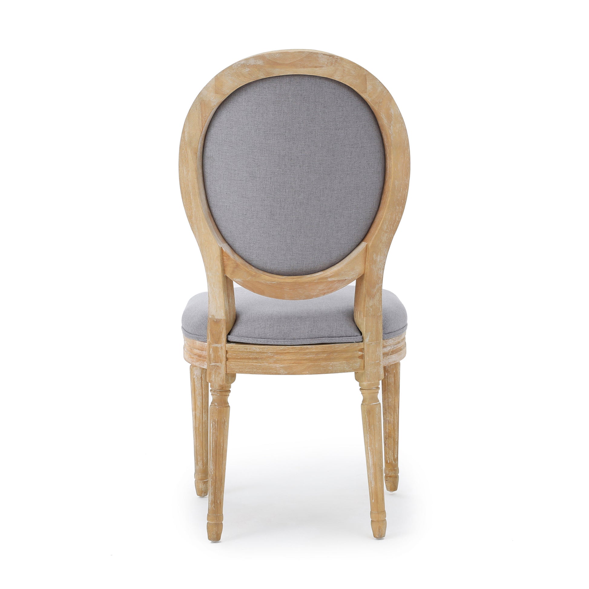 Kd Dining Chair Light Grey Fabric