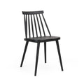 Dining Chair Black Polypropylene