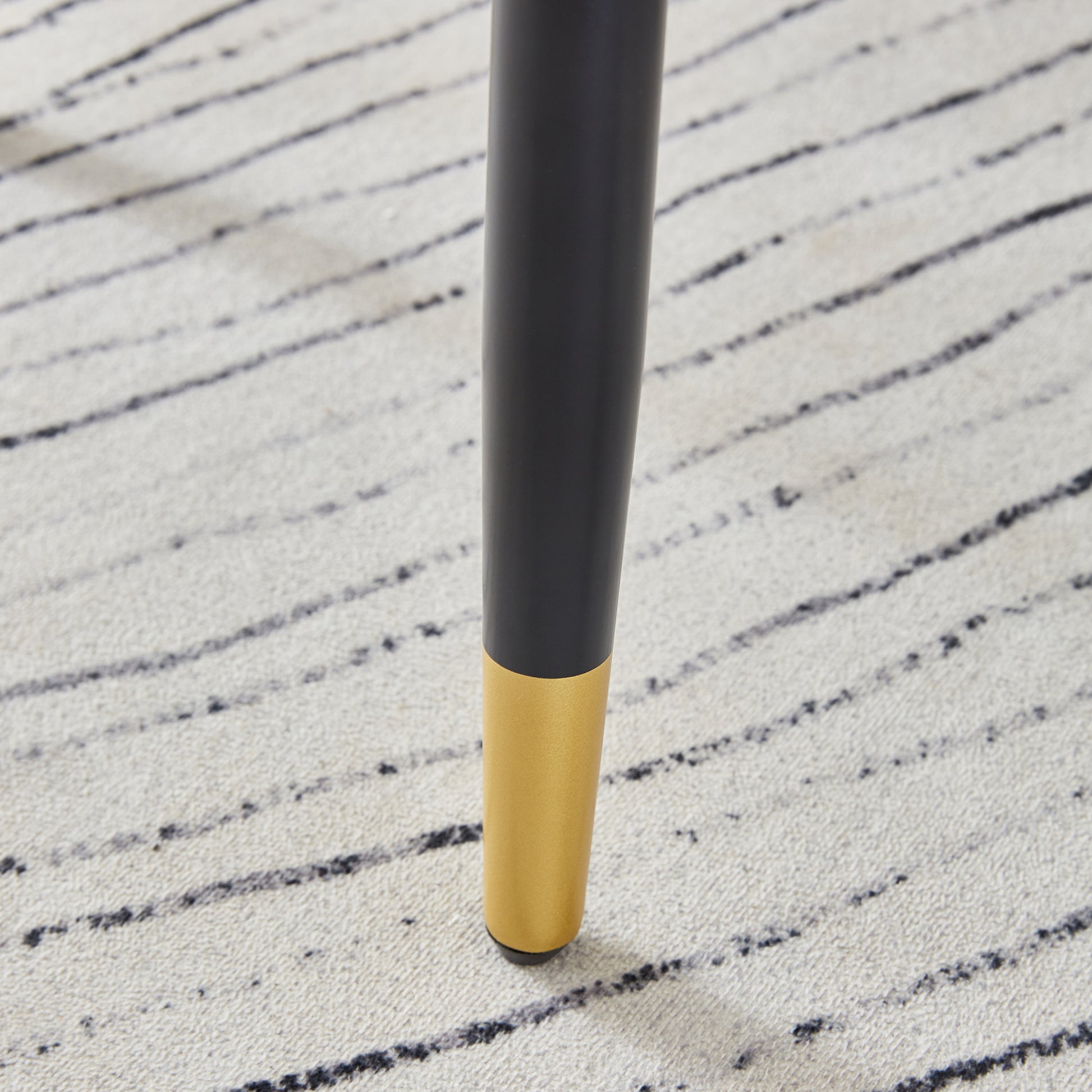 Table And Chair Set.This Modern Dining Table With Mdf Marbled Design Gives You A Luxurious And Elegant Feel.Paired With Multiple Chairs With Pu Artificial Leather Backrest Cushions And Black Legs. Yellow Black Seats 4 Mdf