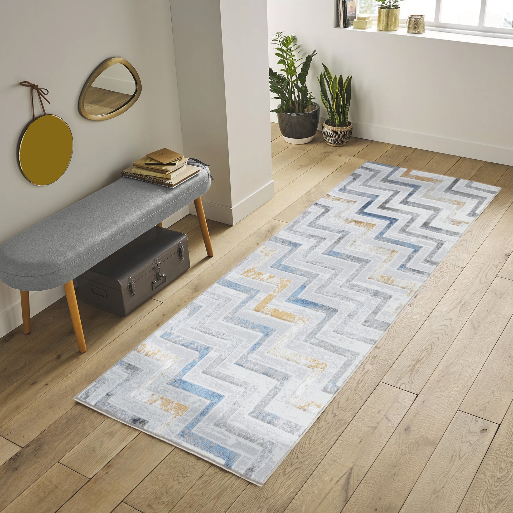 Nova Gc Soh9005 Multi 7 Ft. 10 In. X 9 Ft. 10 In. Area Rug White Polyester