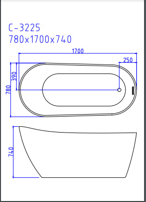 67" Acrylic Freestanding Slipper Bathtub: Gloss White Finish, Chrome Overflow & Pop Up Drain White Bathroom Freestanding Tubs Polished 61 69 In Contemporary Soaking Center Acrylic Acrylic