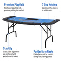 Soozier Poker Table Foldable, 72