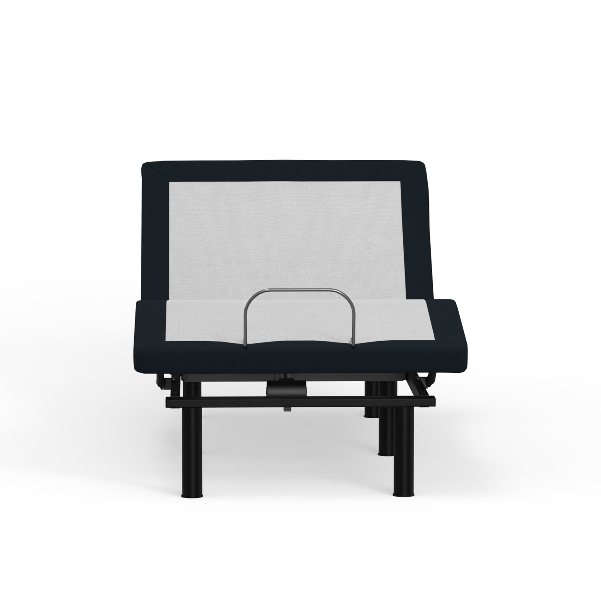 Model 3 Adjustable Base Twin Long: Zero Clearance Twin Xl Grey Metal