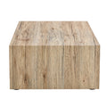 Modern Mdf Coffee Table With Wood Texture Pattern 39.3X23.6X11.8 Inches Stylish And Durable Design Wood Mdf