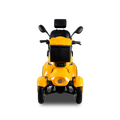 Xl3D4L Electric Mobility Recreational Travel Scooter For Adults,Mobility Scooters For Seniors, 4 Wheel Powered Mobility Scooters Yellow Abs Pc Abs Pc