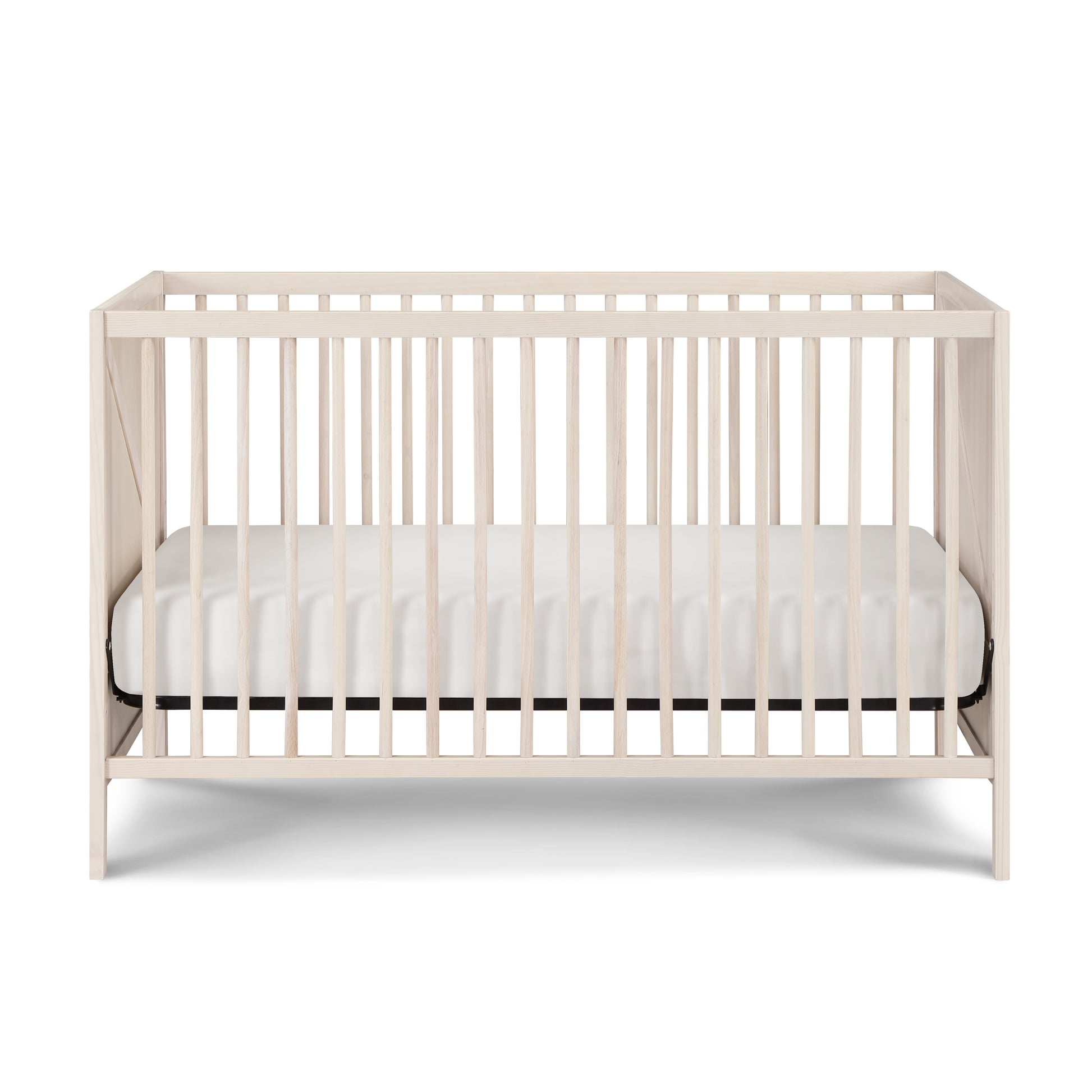 Pixie Zen 3 In 1 Crib In Washed Natural Natural Wood