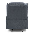 Massage Recliner Charcoal Fabric