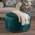 Ottoman Teal Velvet