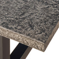 Valencia Outdoor Concrete Dinning Table Top Gry Grey Concrete