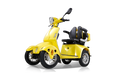 Fastest Mobility Scooter With Four Wheels For Adults & Seniors Yellow Abs Pc