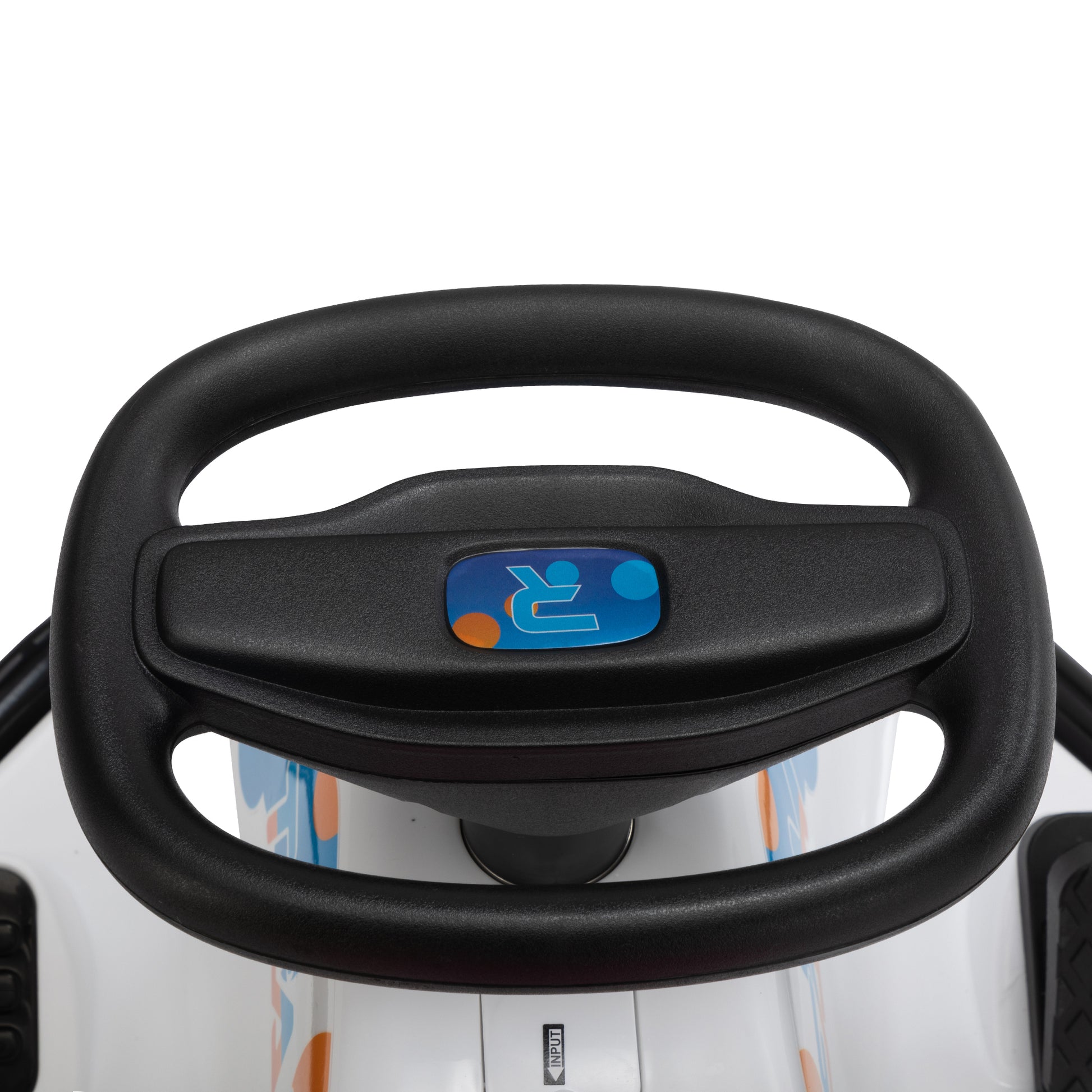 24V Brushless Drift Car,Toddler Ride On Car, Music, Bluetooth White Pink White Pink Polypropylene