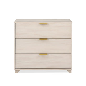 Pixie 3 Drawer Dresser In Washed Natural Natural Wood