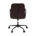 Mars Top Office Chair With Swivel Solid Brown Office Office Chairs Solid Back Swivel Genuine Leather