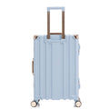 Luggage Sets Expandable Aluminum 20 24 28 Inch Three Model Set, Stylish Suitcase With Aluminum Frame Password Lock, Suitable For Travel Suitcases And Suitcases Blue Contemporary Aluminum