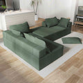 Modern Upholstered Sectional Sofa Couch Set,Modular 108