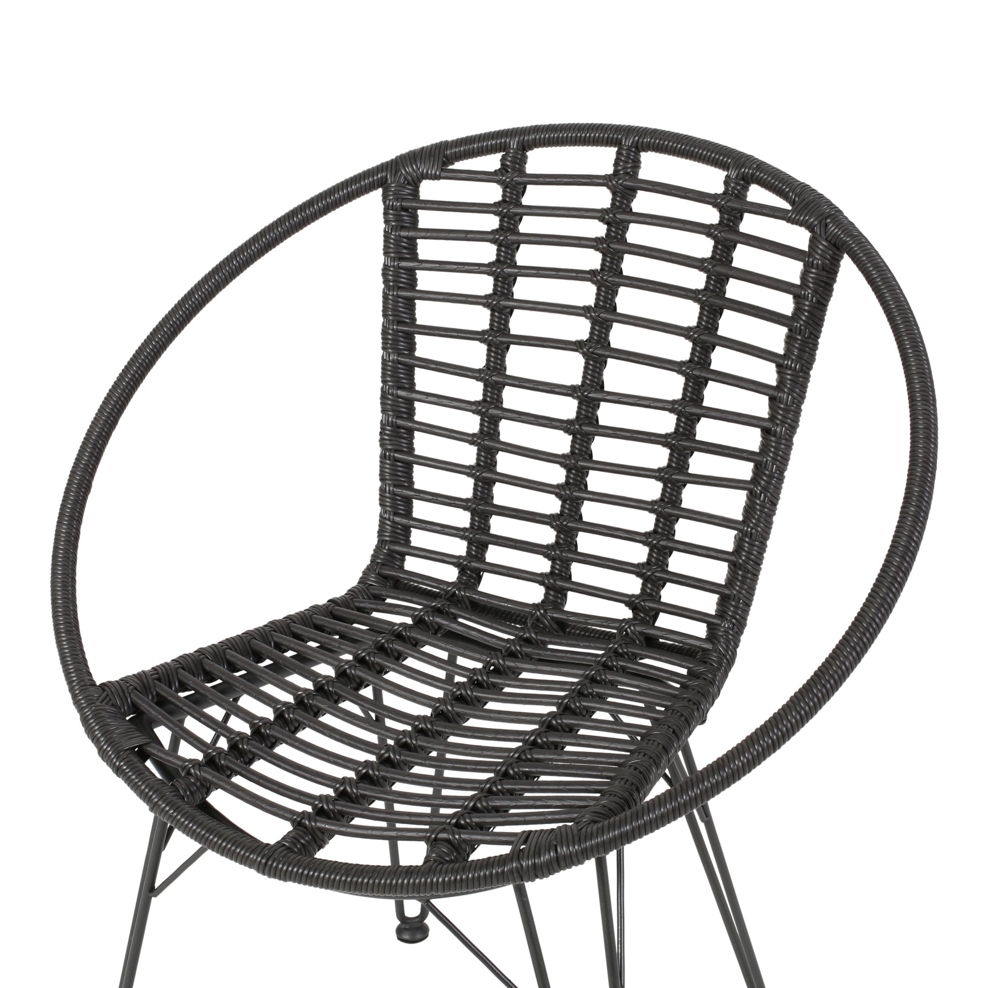 Highland Chair Set Of 2 Grey Rattan