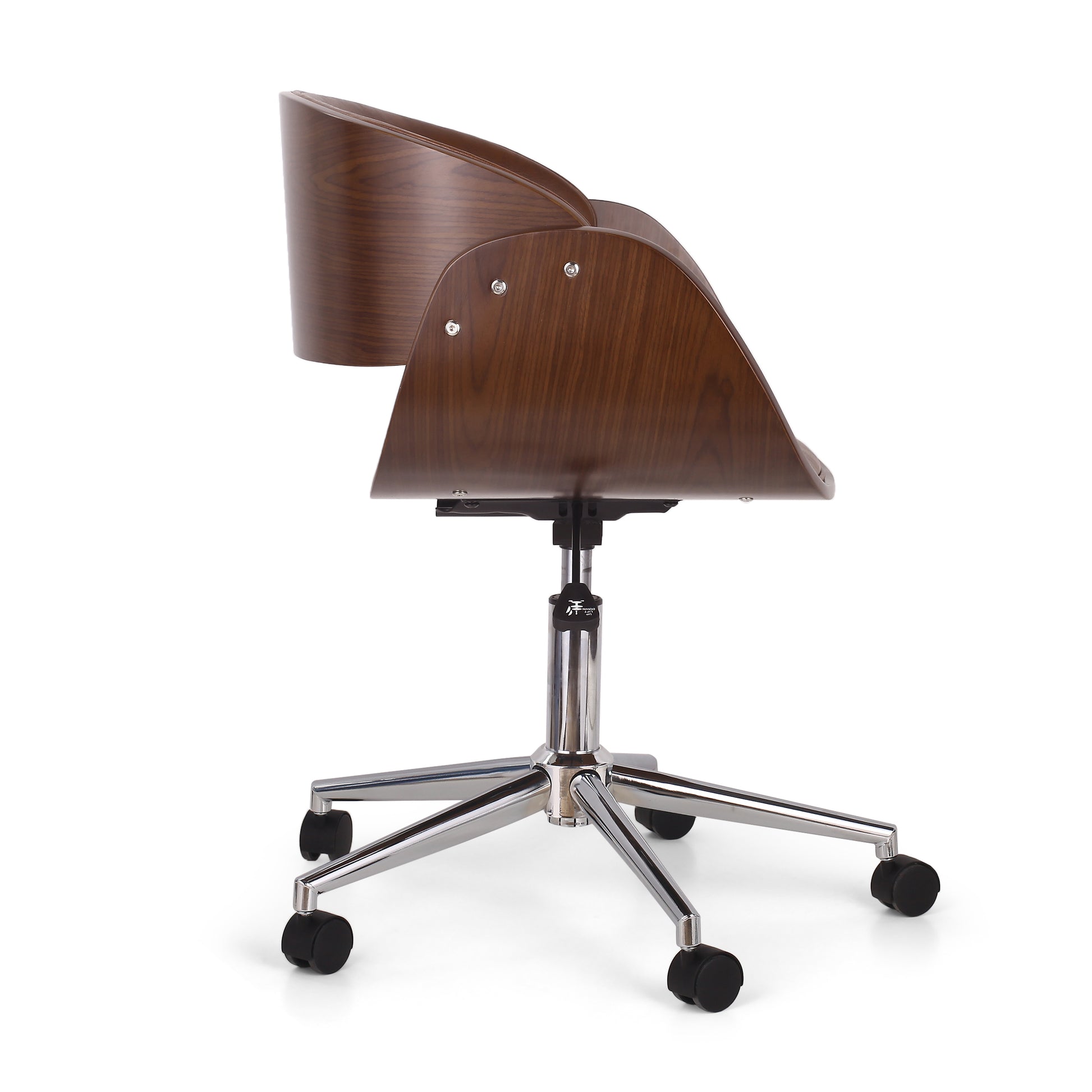 Office Chair Walnut Pu