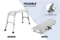 Aluminum Work Platform Large Size Step Stool Folding Portable Work Bench 40